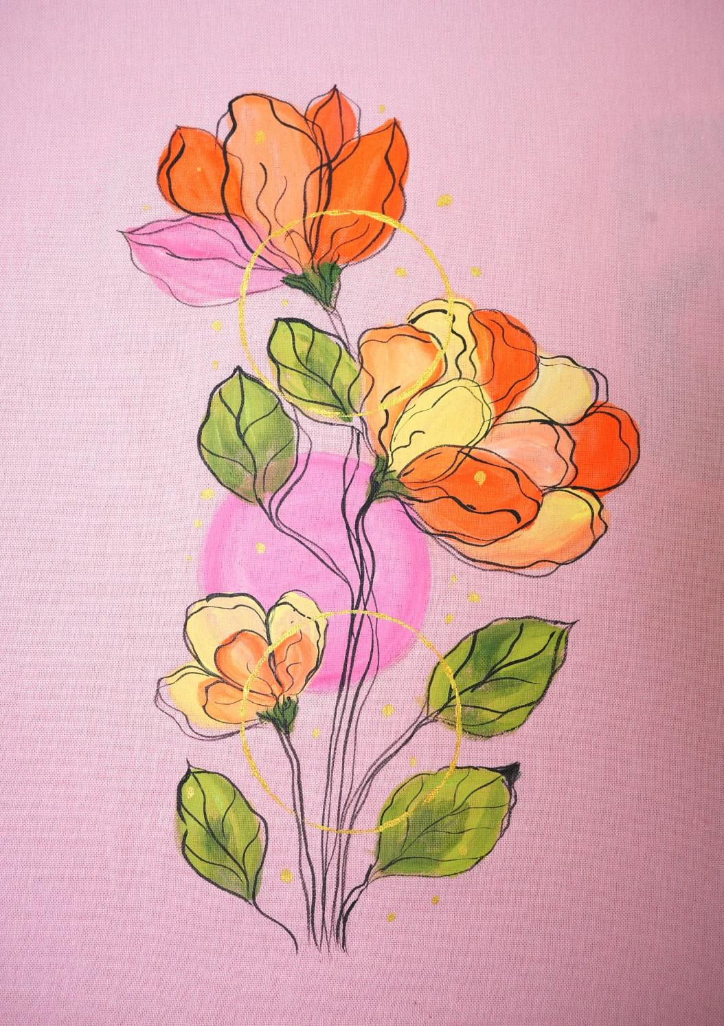 Hand-painted design